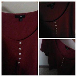 Gap Kid's Slim Mulberry Cotton Henley